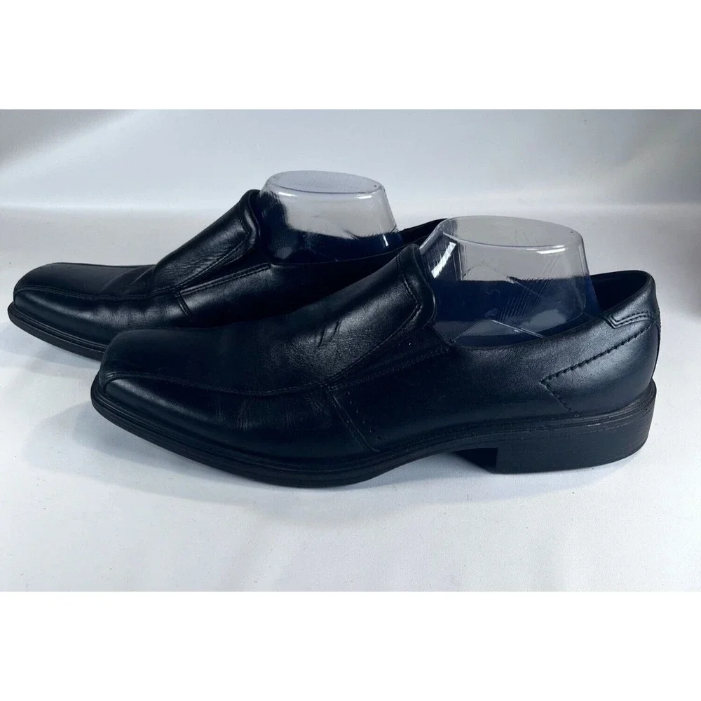 The North Face‎ Mens Black Leather Slip-On Shoes Size 11 EU43 With ECCO Sole